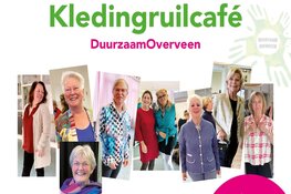 `Draag je het niet meer, ruil het dan` Voorjaarseditie Kledingruilcafé Duurzaam Overveen
