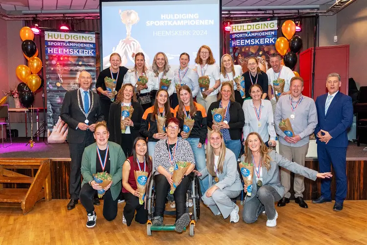 Heemskerkse sporters in het zonnetje!