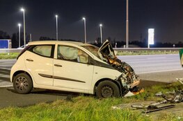 Eenzijdig ongeluk op A9 bij Heemskerk