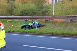 Motorrijder gewond op Westelijke Randweg in Haarlem