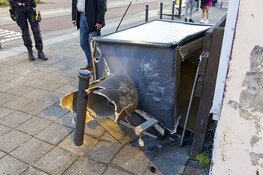 Veel schade bij ongeval Belgielaan in Haarlem