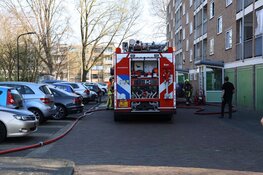 Brand in kelderbox in flat in Beverwijk
