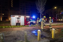 Autobrand aan Andorrastraat in Haarlem