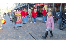 Brandmelding bij Vomar in Heemskerk