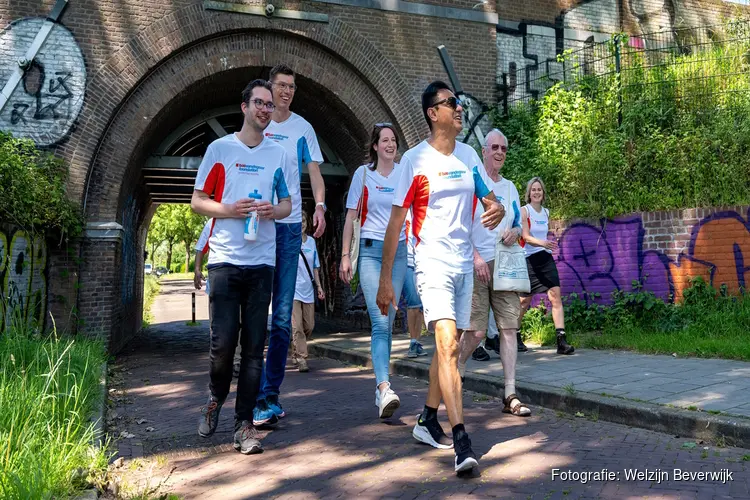 De Nationale Wandeluitdaging start ook in Beverwijk en Heemskerk: Wandel ook mee!