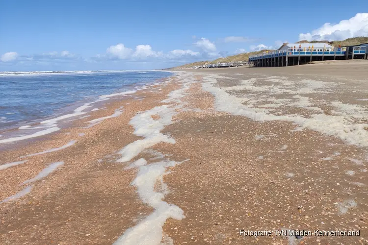 Uitwaaien op strand Heemskerk