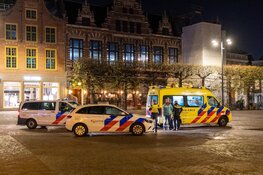 Aanhouding na steekincident Grote Markt in Haarlem
