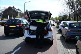 Sleepkabel breekt en raakt fietser