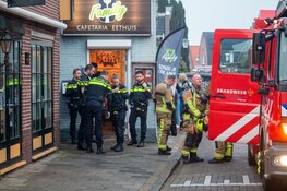 Brand in keuken van cafetaria, zaak rest van de avond gesloten