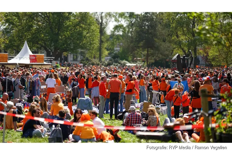 Zonovergoten Koningsdag in Haarlem