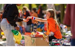 Zonovergoten Koningsdag in Haarlem