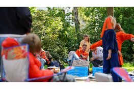 Zonovergoten Koningsdag in Haarlem