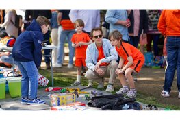Zonovergoten Koningsdag in Haarlem