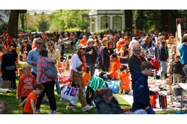 Zonovergoten Koningsdag in Haarlem