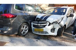 Zware schade na aanrijding in Beverwijk