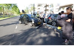 Zware schade na aanrijding in Beverwijk