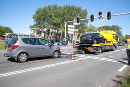 Veel schade bij kopstaartbotsing op N208
