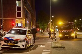 Brand bij Leger Des Heils op Zijlvest in Haarlem