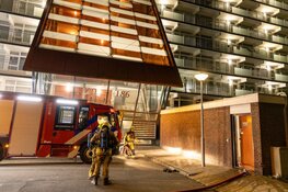 Brand in kelderboxen, woningen ontruimd in Heemskerk