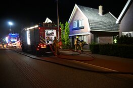 Flinke brand bij woning in Castricum