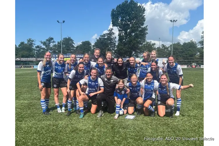 ADO '20 VR1 kan tevreden terugkijken op eerste seizoen in hoofdklasse