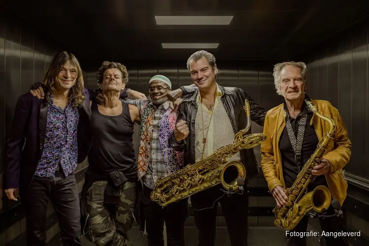 Hans Dulfer (85!) met zijn band Total Response op 21 juni in Wijk aan Zee