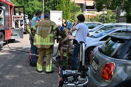 Man gewond na lekkage warm water leiding