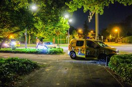 Auto richt ravage aan op Heemsteedse Dreef