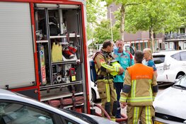 Vier woningen tijdelijk ontruimd bij woningbrand in Haarlem