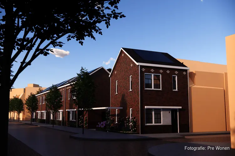 Start bouw sociale huurwoningen Jacob Geelstraat Haarlem