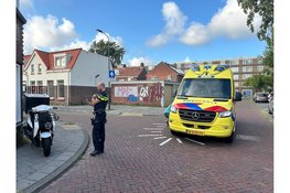 Scooterbezorger gewond na val in Beverwijk