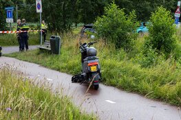Fietser zwaargewond na aanrijding met scooter in Heemstede
