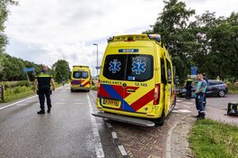 Fietser zwaargewond na aanrijding met scooter in Heemstede