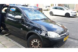 Fietser geschept door auto in Beverwijk