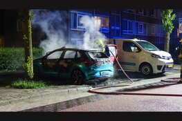 Auto uitgebrand op parkeerplaats in Beverwijk