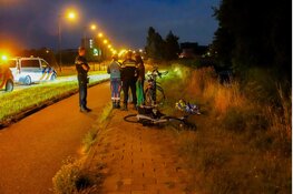 Fietser belandt in sloot in Heemskerk