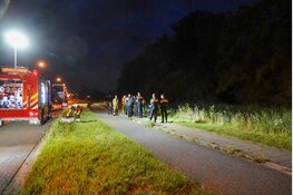 Fietser belandt in sloot in Heemskerk