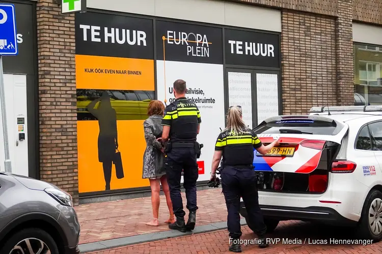 Dronken fietsster komt ten val en wordt aangehouden na bespugen politie