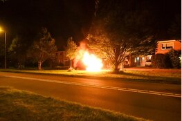 Bestelbus door brand verwoest in Heemskerk