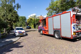 Brand op zolder in Heemstede