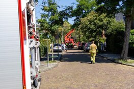 Brand op zolder in Heemstede