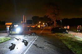 Enorme ravage bij ongeval op N512 in Castricum