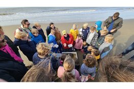 Vissen met een kor bij Parnassia
