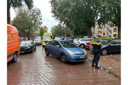 Fatbike komt in botsing met personenauto
