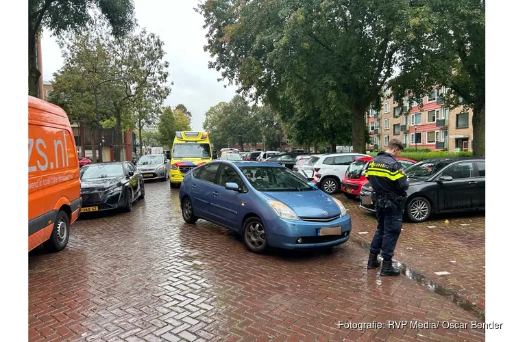 Fatbike komt in botsing met personenauto