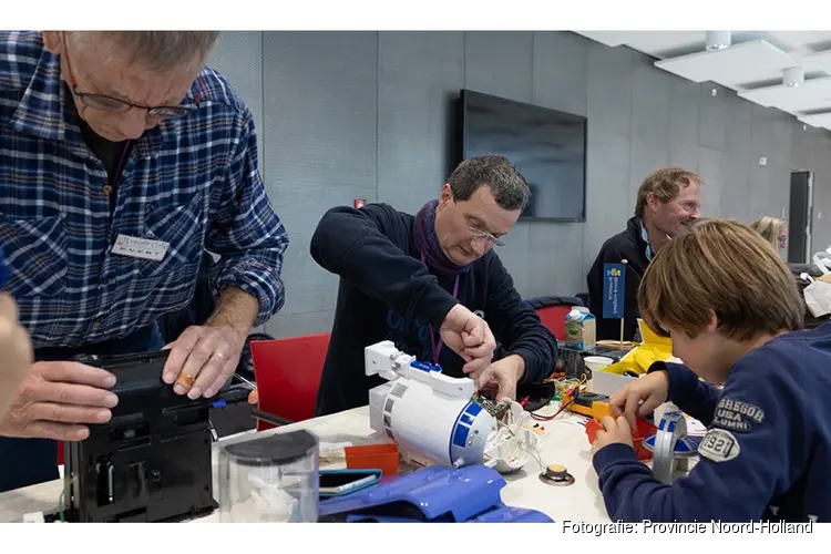 Pop-Up Repair Café in provinciehuis Noord-Holland 18 oktober