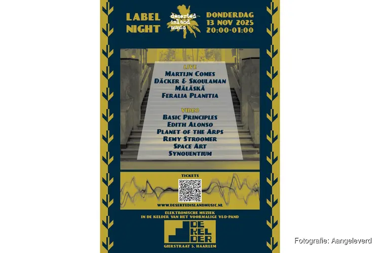 Deserted Island Music label night