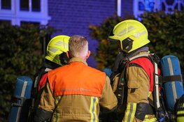 Rookontwikkeling bij brand in woning Beverwijk