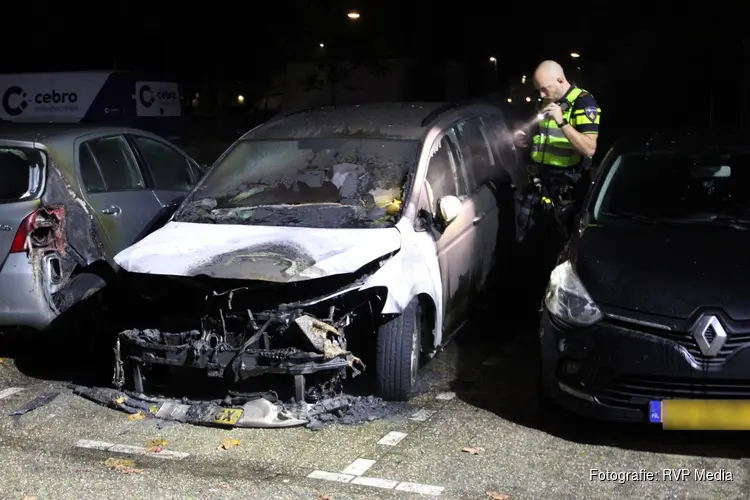 Auto door brand verwoest in Schalkwijk