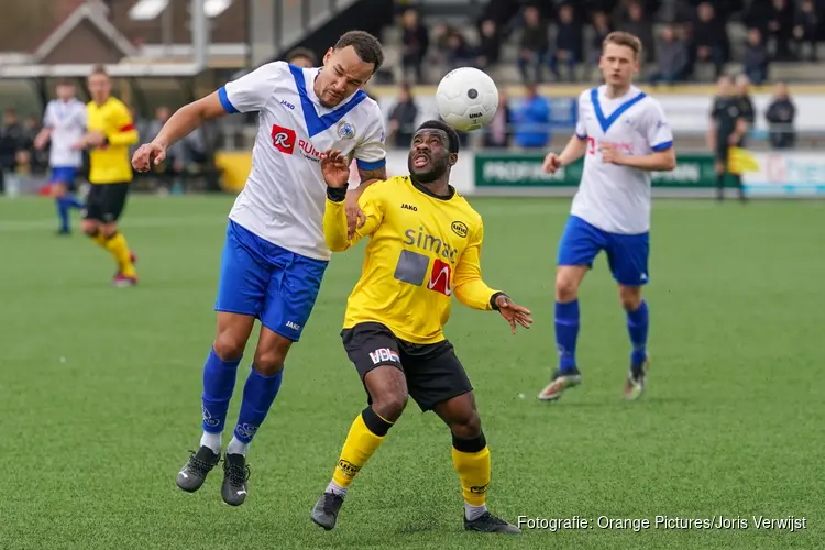 DEM kan voorsprong niet vasthouden en speelt gelijk bij UNA